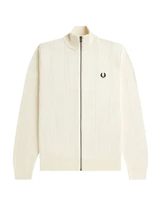 FRED PERRY | Strickjacke | creme